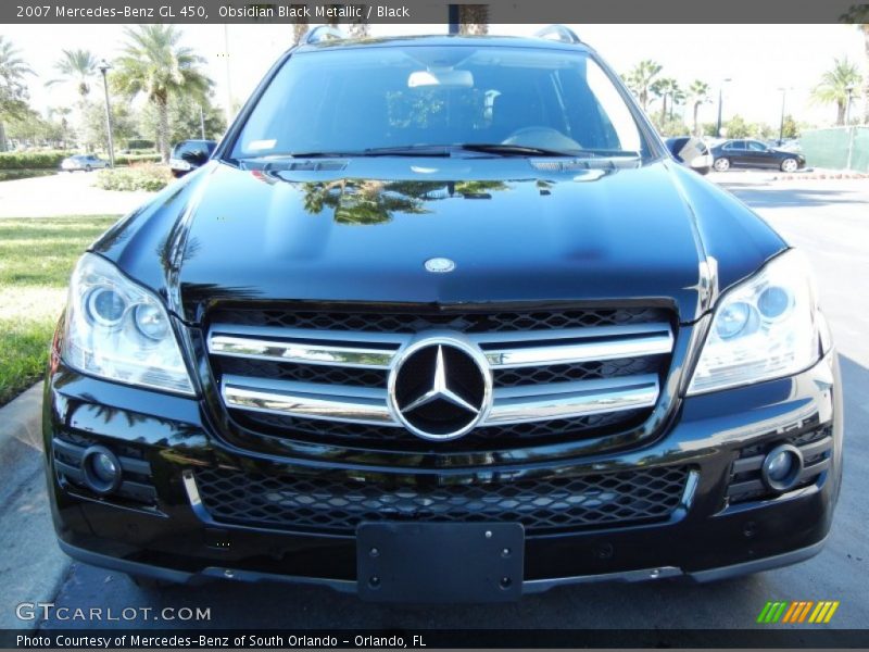Obsidian Black Metallic / Black 2007 Mercedes-Benz GL 450