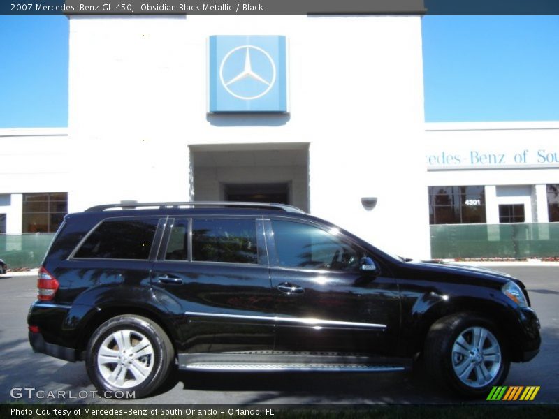 Obsidian Black Metallic / Black 2007 Mercedes-Benz GL 450