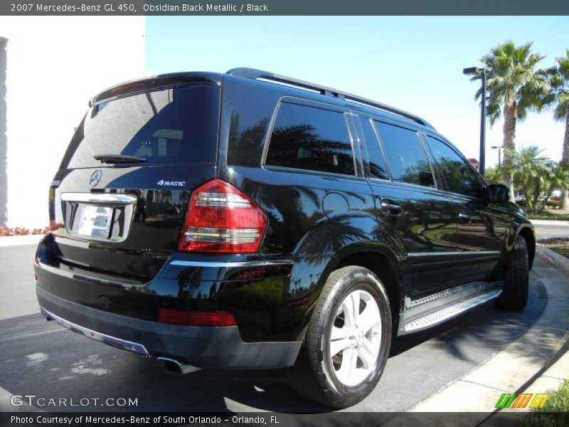 Obsidian Black Metallic / Black 2007 Mercedes-Benz GL 450