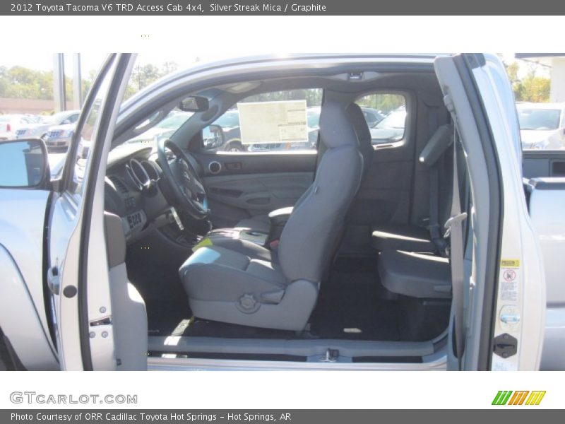 Silver Streak Mica / Graphite 2012 Toyota Tacoma V6 TRD Access Cab 4x4
