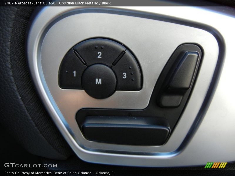 Obsidian Black Metallic / Black 2007 Mercedes-Benz GL 450