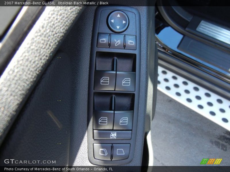 Obsidian Black Metallic / Black 2007 Mercedes-Benz GL 450