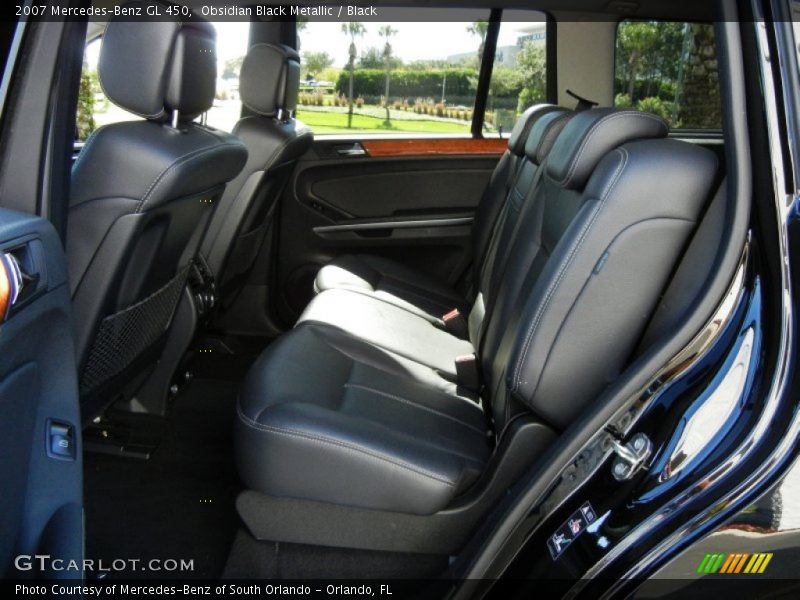 Obsidian Black Metallic / Black 2007 Mercedes-Benz GL 450