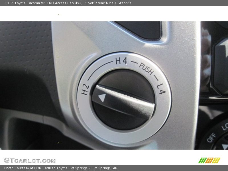 Silver Streak Mica / Graphite 2012 Toyota Tacoma V6 TRD Access Cab 4x4