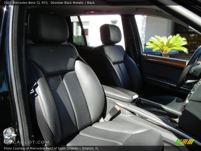 Obsidian Black Metallic / Black 2007 Mercedes-Benz GL 450