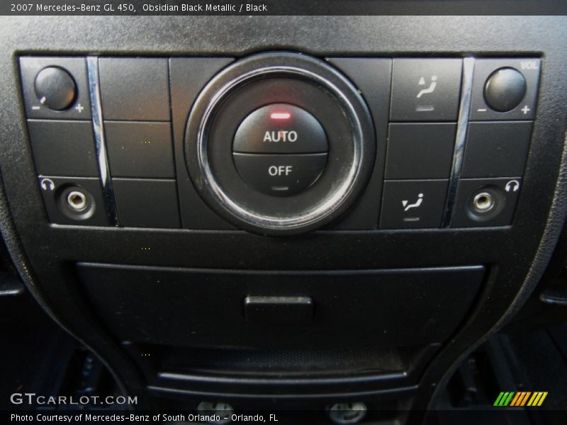 Obsidian Black Metallic / Black 2007 Mercedes-Benz GL 450