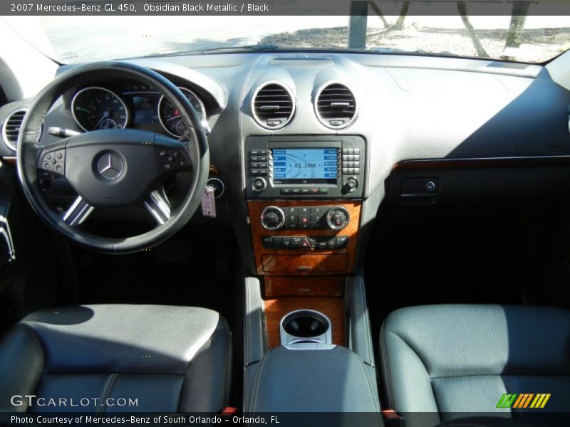 Obsidian Black Metallic / Black 2007 Mercedes-Benz GL 450