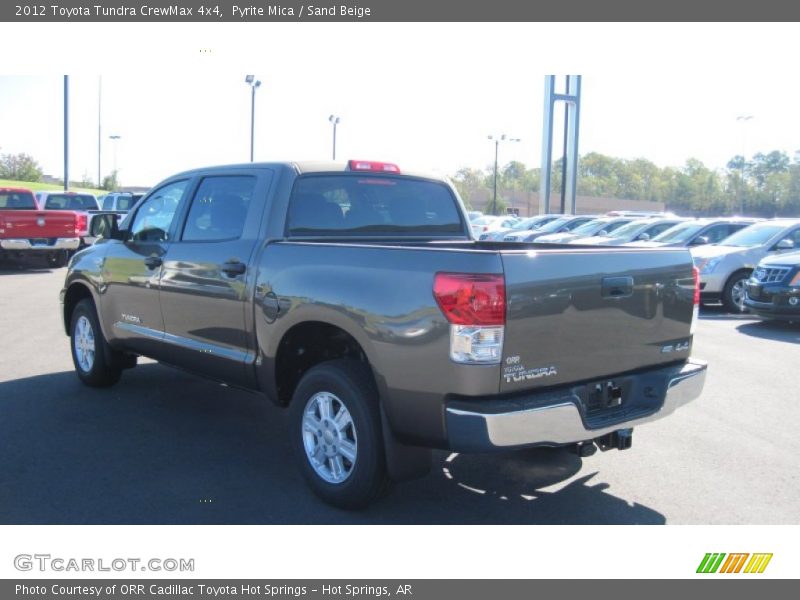 Pyrite Mica / Sand Beige 2012 Toyota Tundra CrewMax 4x4