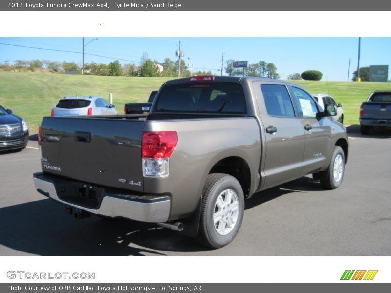 Pyrite Mica / Sand Beige 2012 Toyota Tundra CrewMax 4x4