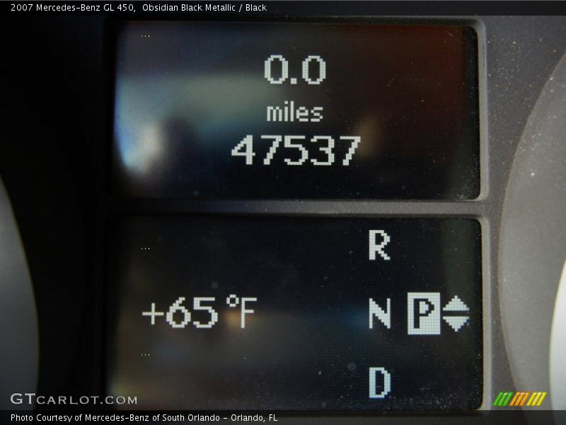 Obsidian Black Metallic / Black 2007 Mercedes-Benz GL 450