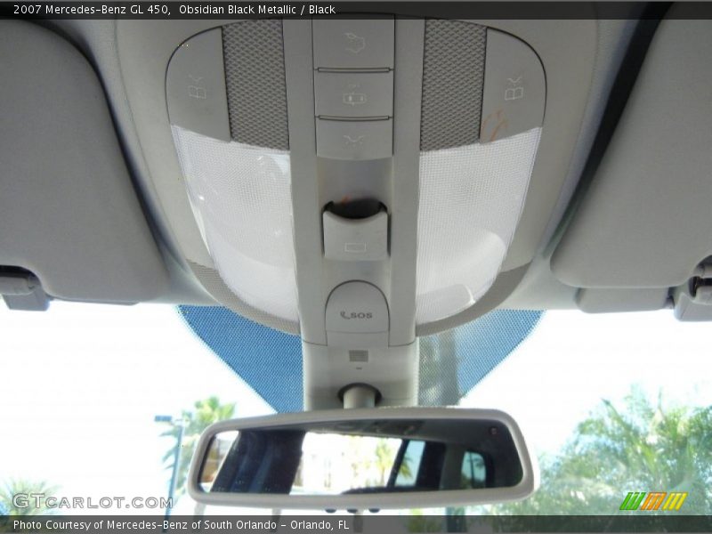 Obsidian Black Metallic / Black 2007 Mercedes-Benz GL 450