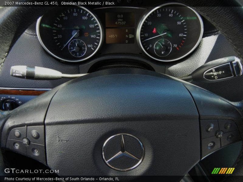 Obsidian Black Metallic / Black 2007 Mercedes-Benz GL 450