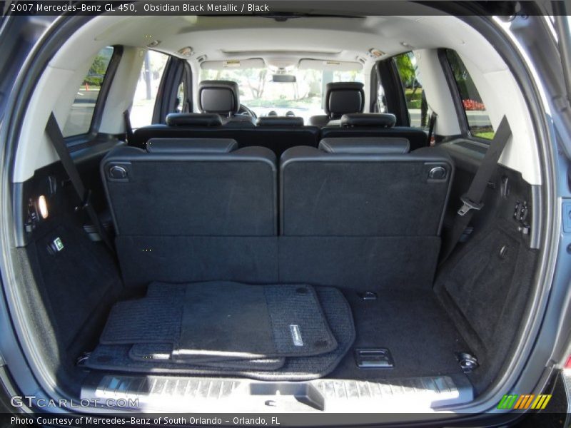 Obsidian Black Metallic / Black 2007 Mercedes-Benz GL 450