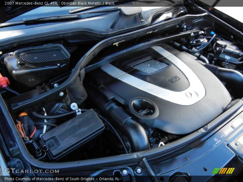 Obsidian Black Metallic / Black 2007 Mercedes-Benz GL 450