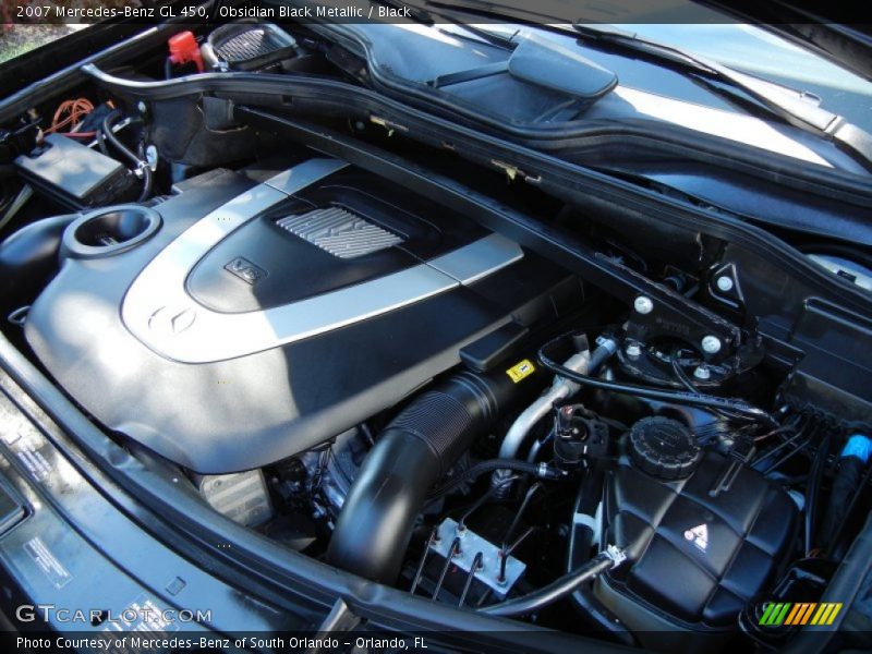 Obsidian Black Metallic / Black 2007 Mercedes-Benz GL 450