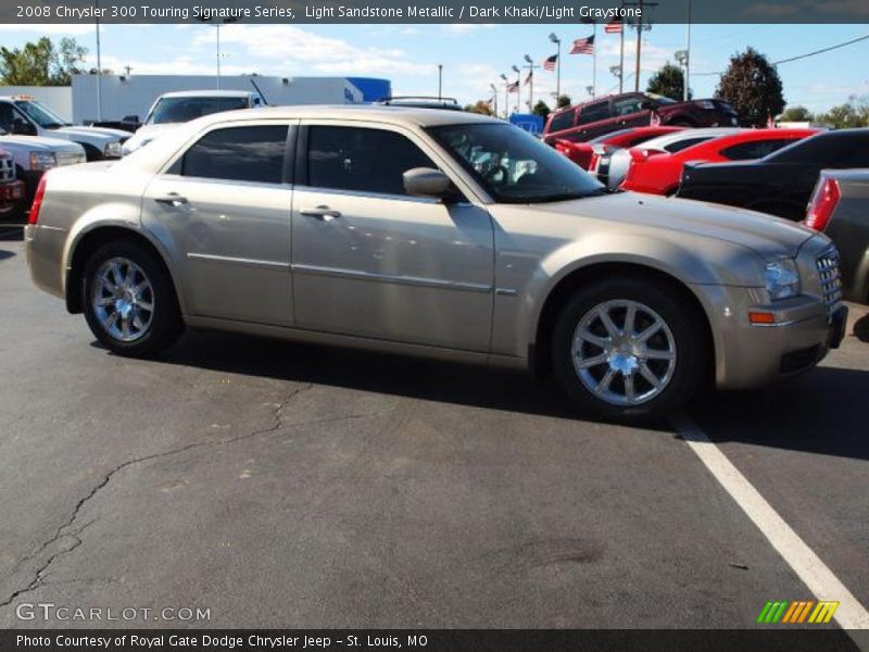 Light Sandstone Metallic / Dark Khaki/Light Graystone 2008 Chrysler 300 Touring Signature Series