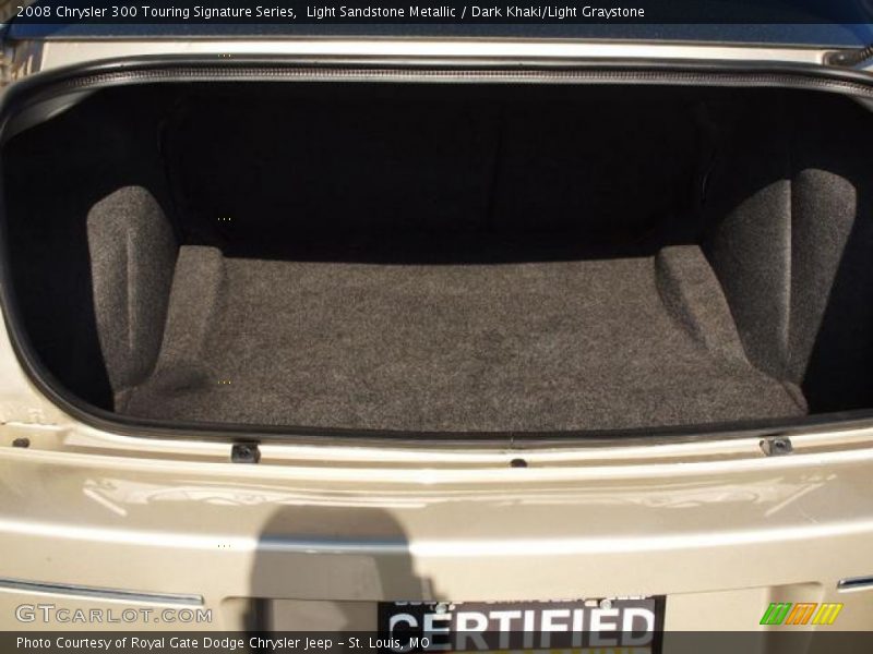 Light Sandstone Metallic / Dark Khaki/Light Graystone 2008 Chrysler 300 Touring Signature Series