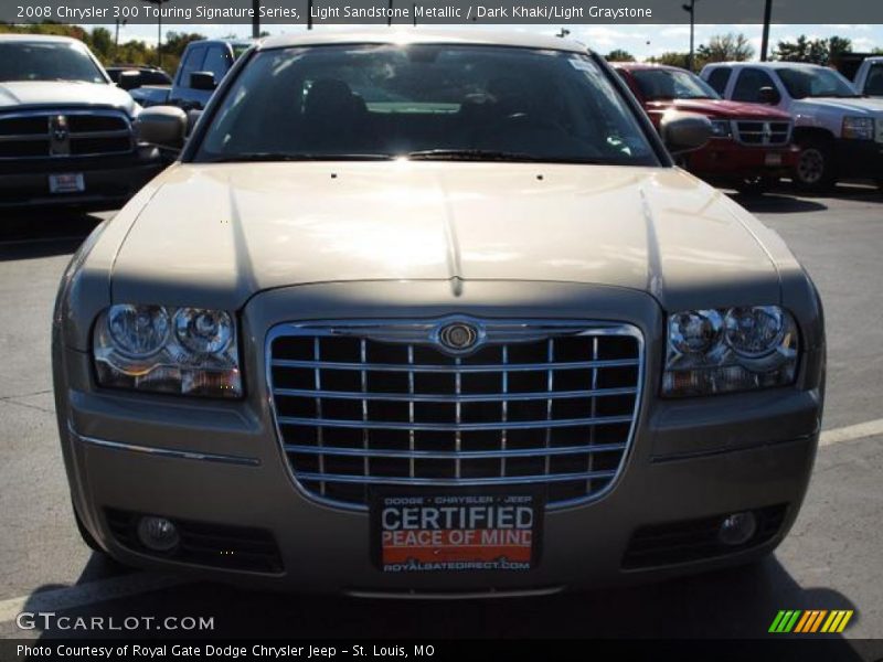 Light Sandstone Metallic / Dark Khaki/Light Graystone 2008 Chrysler 300 Touring Signature Series
