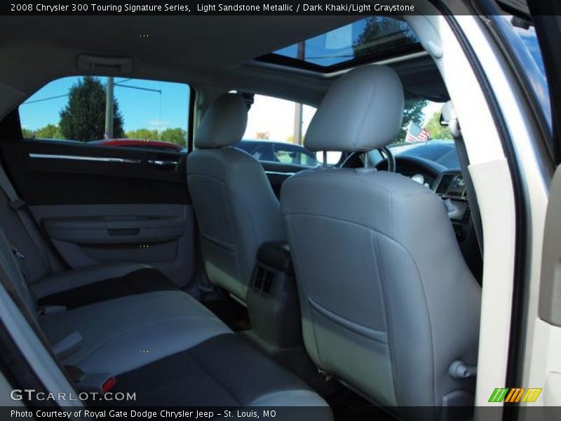 Light Sandstone Metallic / Dark Khaki/Light Graystone 2008 Chrysler 300 Touring Signature Series
