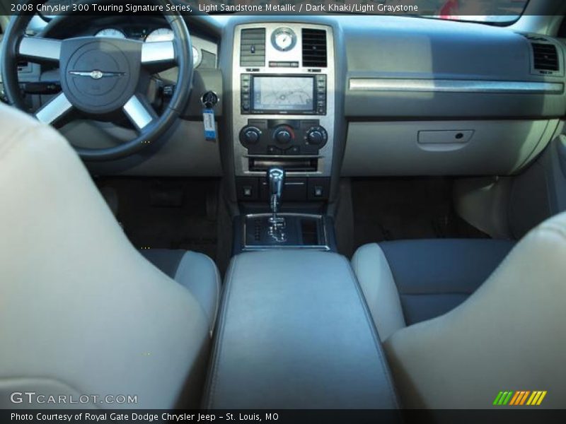 Light Sandstone Metallic / Dark Khaki/Light Graystone 2008 Chrysler 300 Touring Signature Series