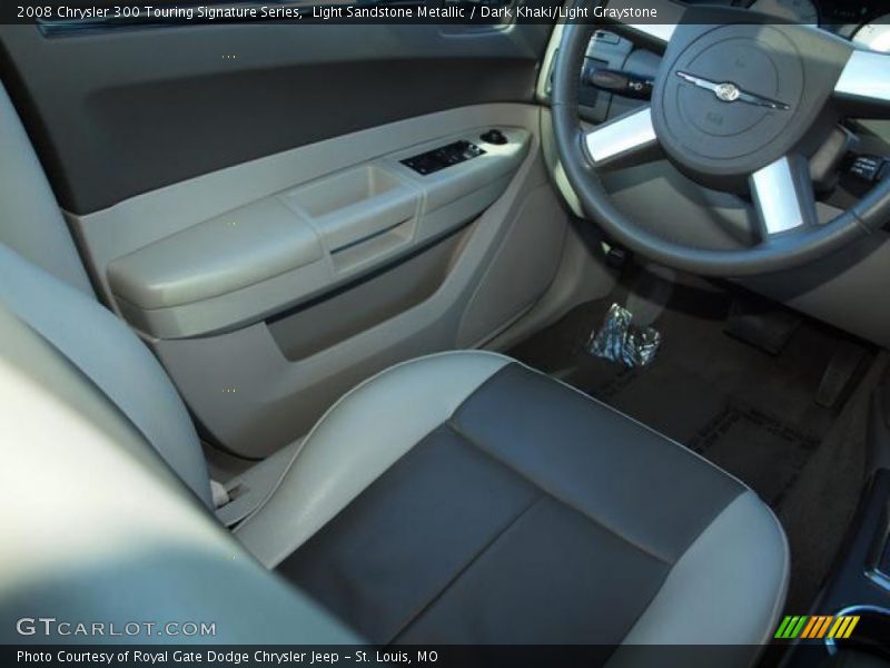 Light Sandstone Metallic / Dark Khaki/Light Graystone 2008 Chrysler 300 Touring Signature Series