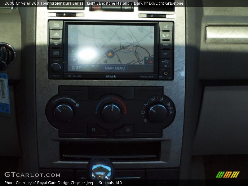 Light Sandstone Metallic / Dark Khaki/Light Graystone 2008 Chrysler 300 Touring Signature Series