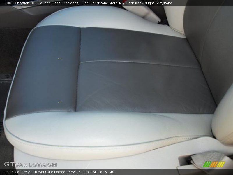 Light Sandstone Metallic / Dark Khaki/Light Graystone 2008 Chrysler 300 Touring Signature Series