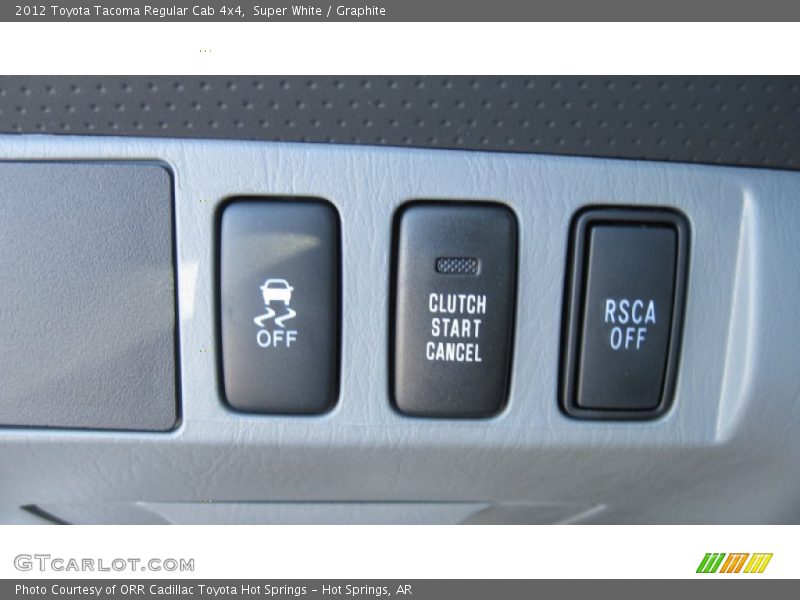Super White / Graphite 2012 Toyota Tacoma Regular Cab 4x4