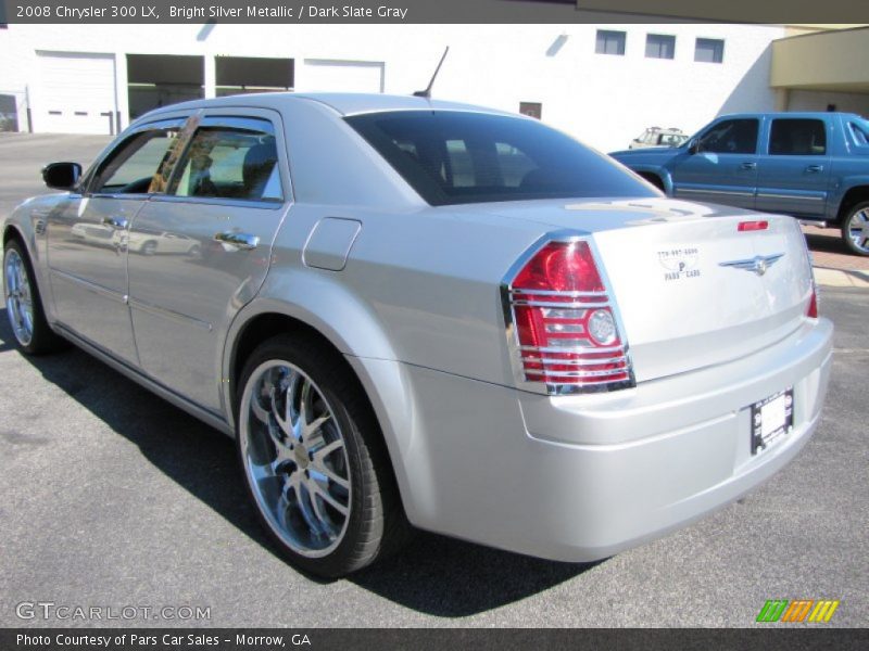 Bright Silver Metallic / Dark Slate Gray 2008 Chrysler 300 LX
