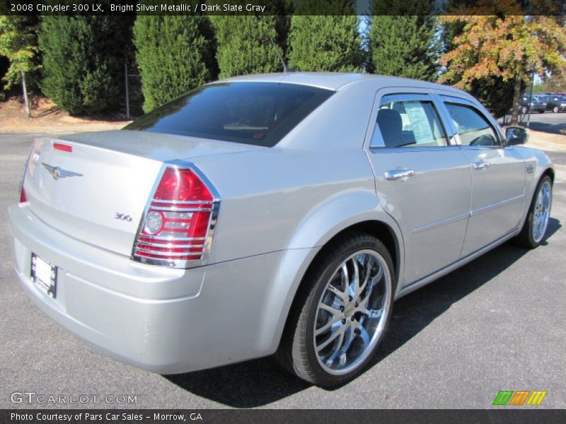 Bright Silver Metallic / Dark Slate Gray 2008 Chrysler 300 LX