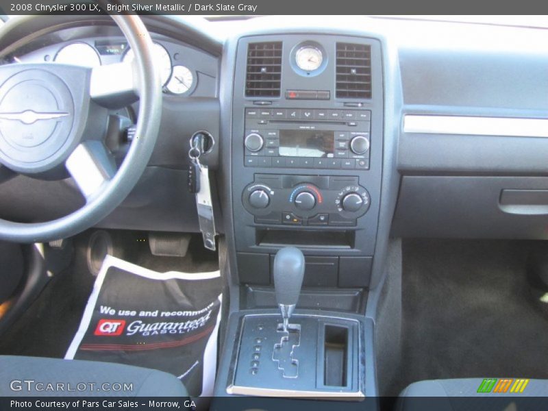 Bright Silver Metallic / Dark Slate Gray 2008 Chrysler 300 LX