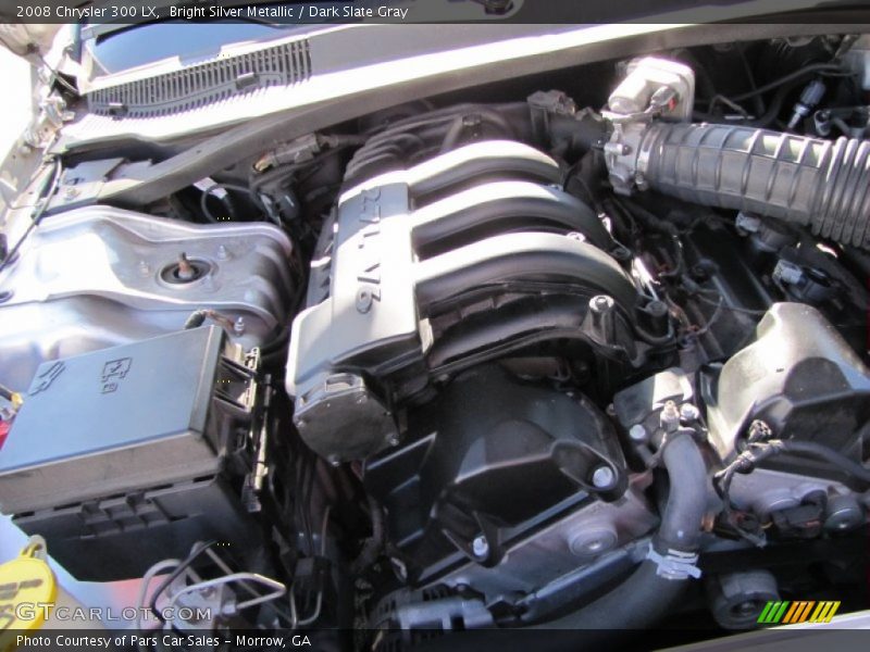 Bright Silver Metallic / Dark Slate Gray 2008 Chrysler 300 LX