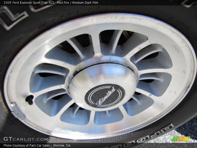 Red Fire / Medium Dark Flint 2005 Ford Explorer Sport Trac XLT