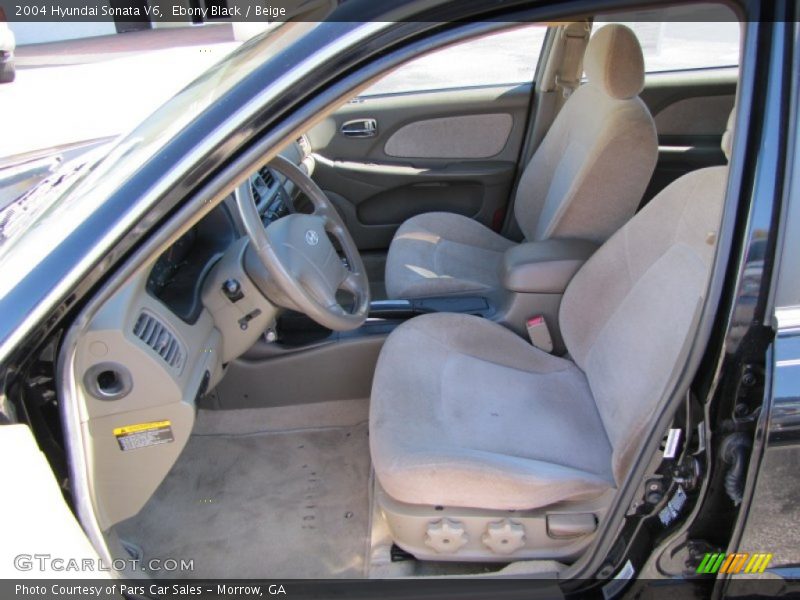  2004 Sonata V6 Beige Interior