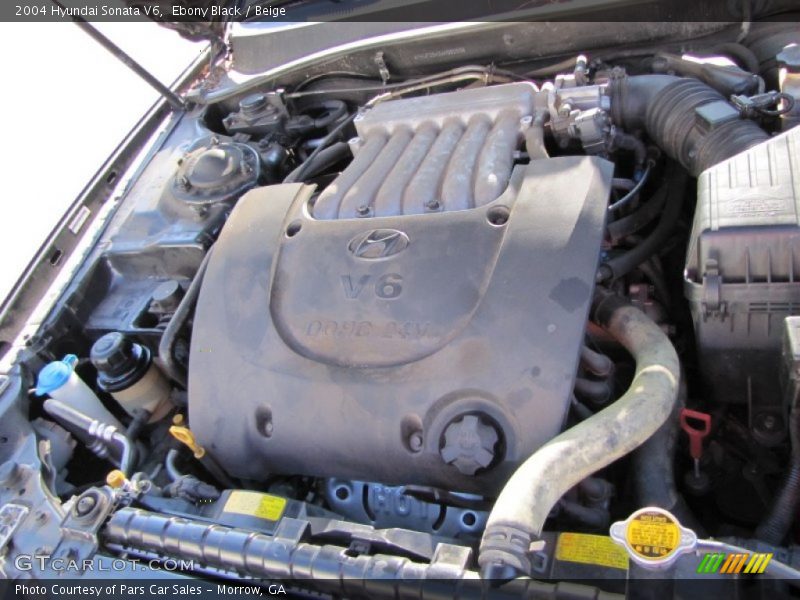  2004 Sonata V6 Engine - 2.7 Liter DOHC 24-Valve V6