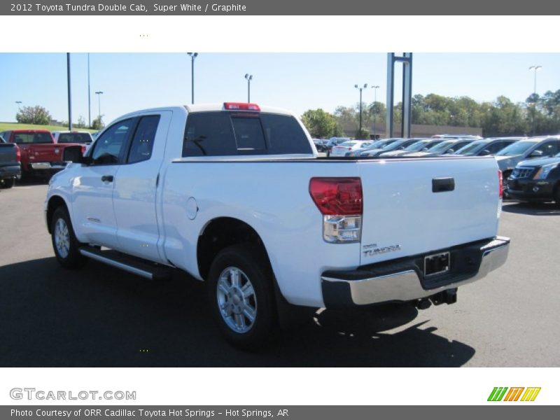 Super White / Graphite 2012 Toyota Tundra Double Cab