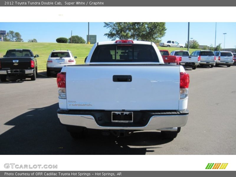 Super White / Graphite 2012 Toyota Tundra Double Cab
