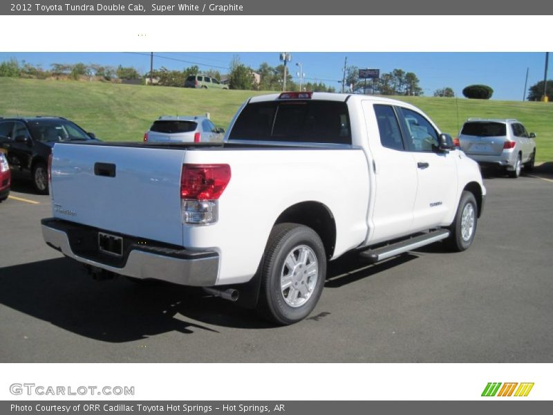 Super White / Graphite 2012 Toyota Tundra Double Cab