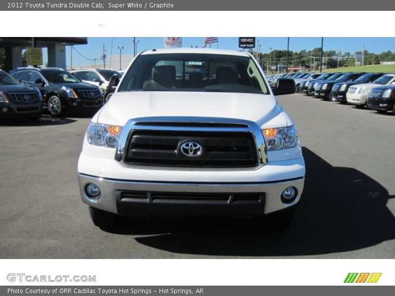 Super White / Graphite 2012 Toyota Tundra Double Cab