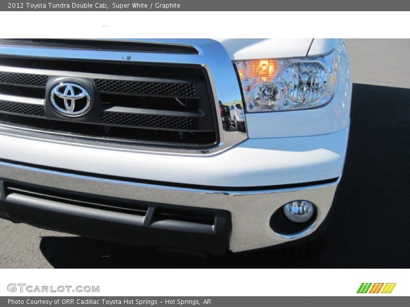 Super White / Graphite 2012 Toyota Tundra Double Cab