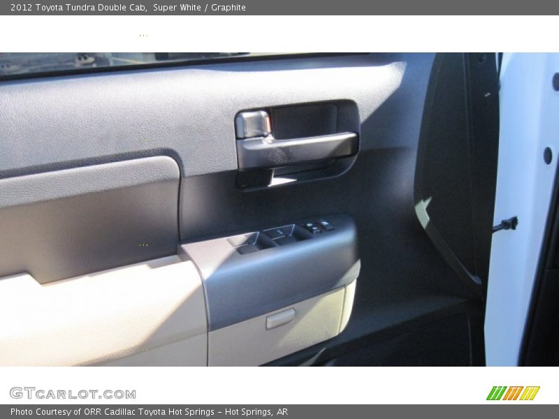 Super White / Graphite 2012 Toyota Tundra Double Cab