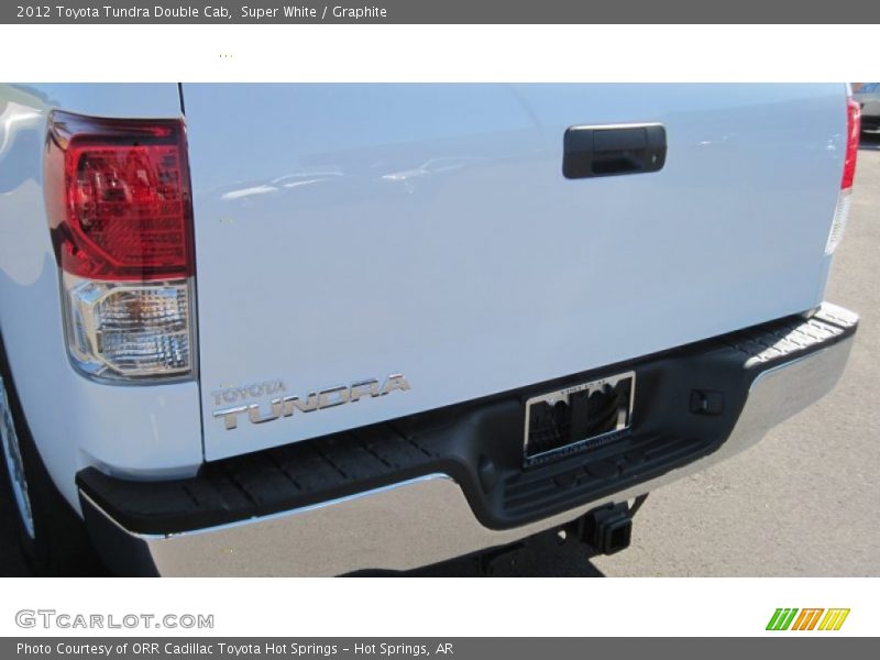 Super White / Graphite 2012 Toyota Tundra Double Cab