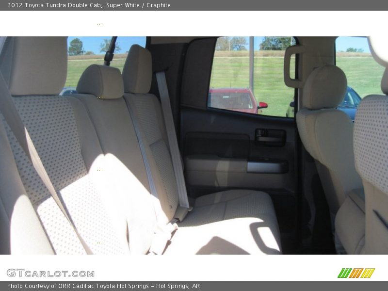 Super White / Graphite 2012 Toyota Tundra Double Cab