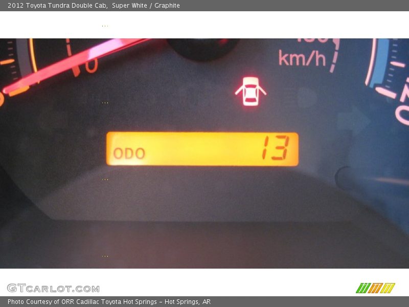 Super White / Graphite 2012 Toyota Tundra Double Cab