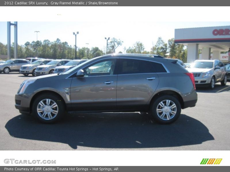 Gray Flannel Metallic / Shale/Brownstone 2012 Cadillac SRX Luxury