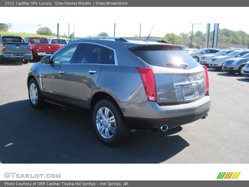 Gray Flannel Metallic / Shale/Brownstone 2012 Cadillac SRX Luxury