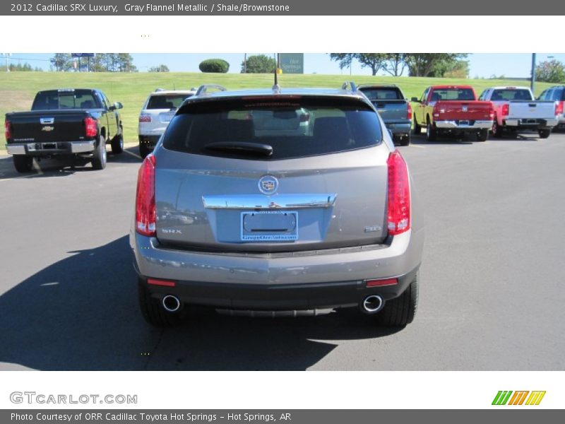 Gray Flannel Metallic / Shale/Brownstone 2012 Cadillac SRX Luxury