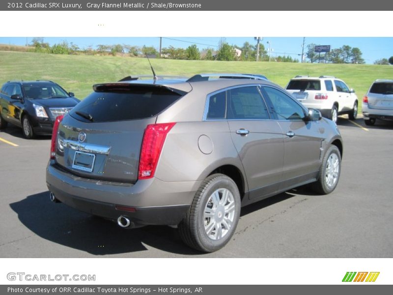 Gray Flannel Metallic / Shale/Brownstone 2012 Cadillac SRX Luxury