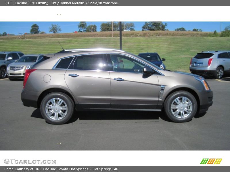 Gray Flannel Metallic / Shale/Brownstone 2012 Cadillac SRX Luxury