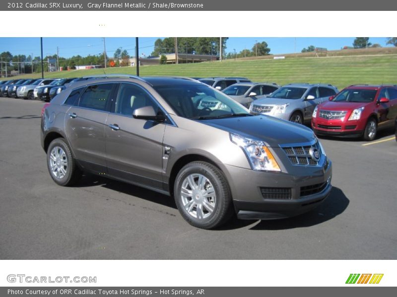 Gray Flannel Metallic / Shale/Brownstone 2012 Cadillac SRX Luxury